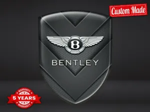 Bentley Dome Abzeichen Custom Look Edle Fahrzeuglabels